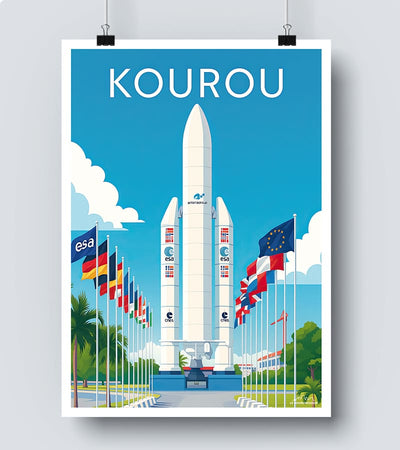 Affiche Kourou