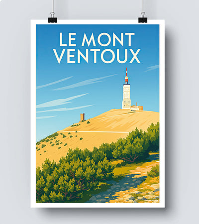 Affiche Le Mont Ventoux