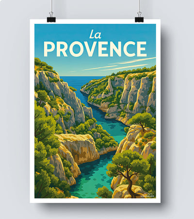 Affiche Vintage La Provence