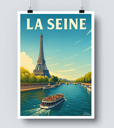 Affiche La Seine
