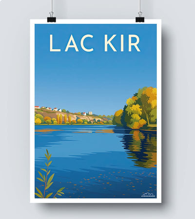 Affiche Lac Kir