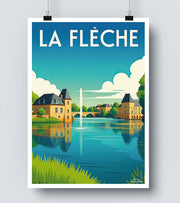 Affiche La Flèche