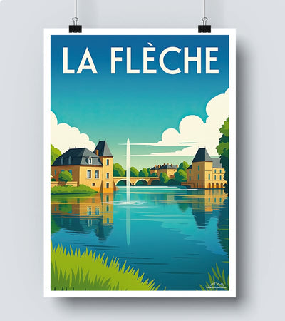 Affiche La Flèche