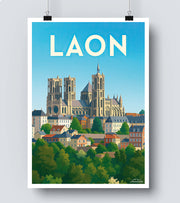 Affiche Laon