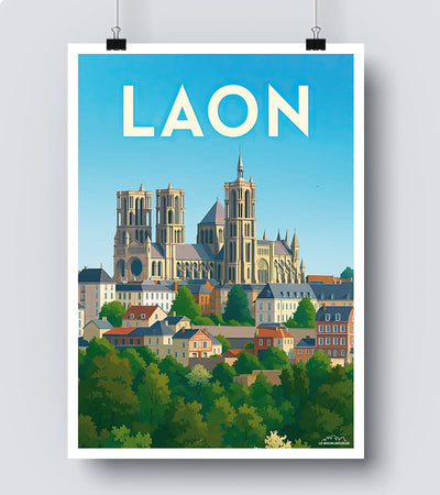 Affiche Laon
