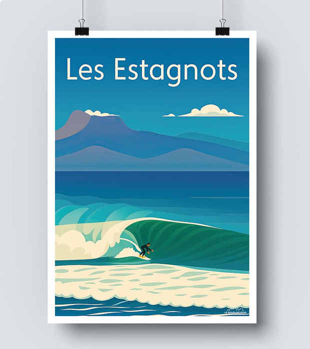 Affiche vintage estagnots