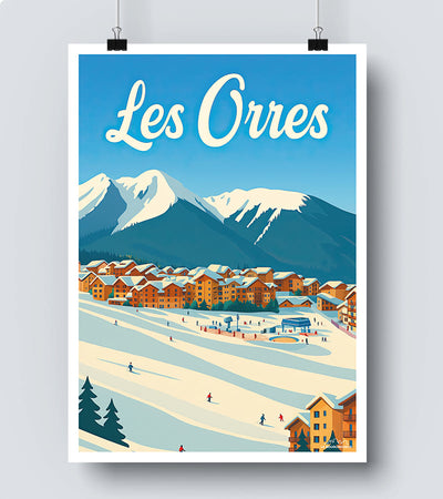 Affiche Les Orres