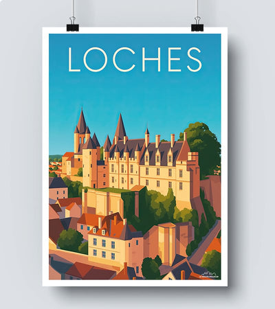 Affiche Loches