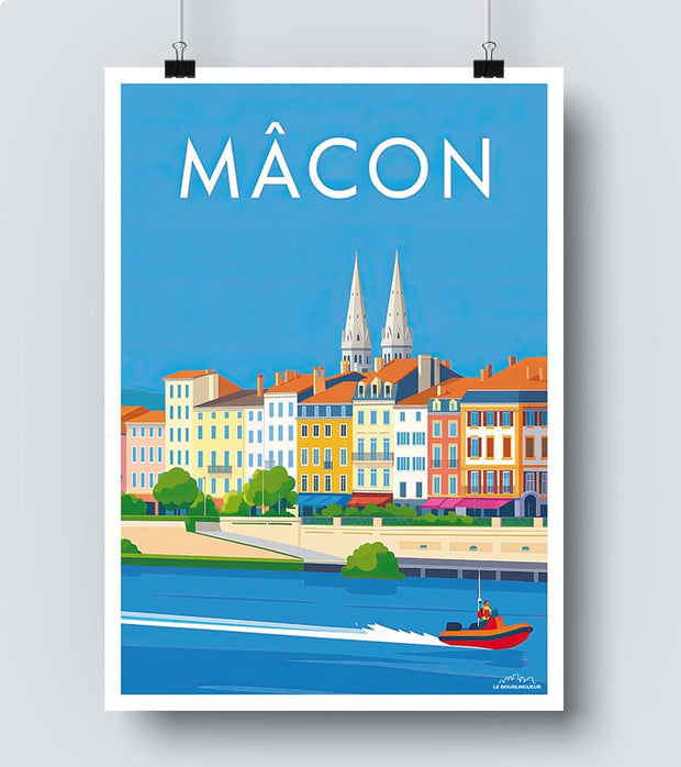 Affiche Mâcon