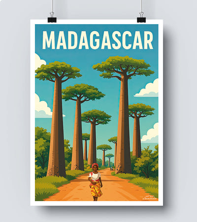 Affiche Madagascar