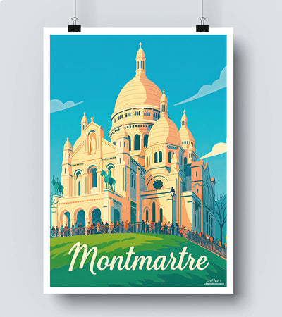 Affiche Montmartre