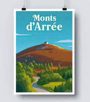 Affiche Les Monts d Arrée
