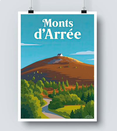Affiche Les Monts d Arrée