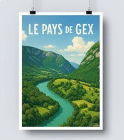 Affiche Pays de Gex