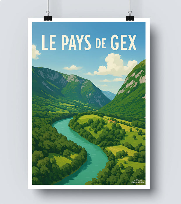 Affiche Pays de Gex