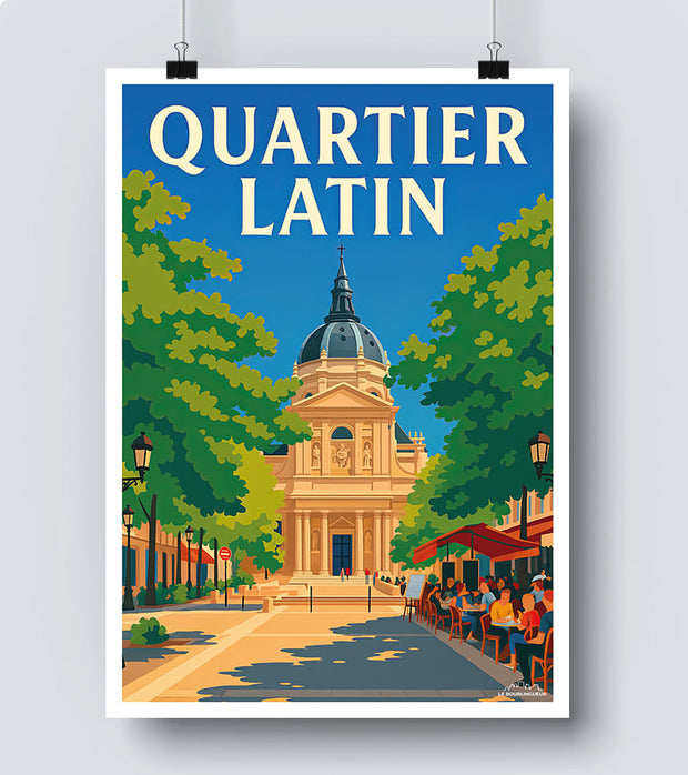 Affiche Quartier Latin
