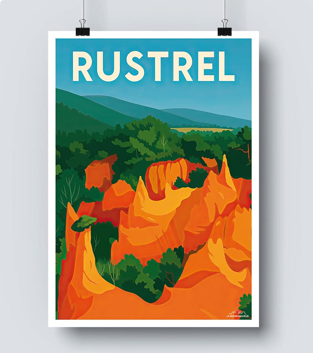 Affiche Rustrel