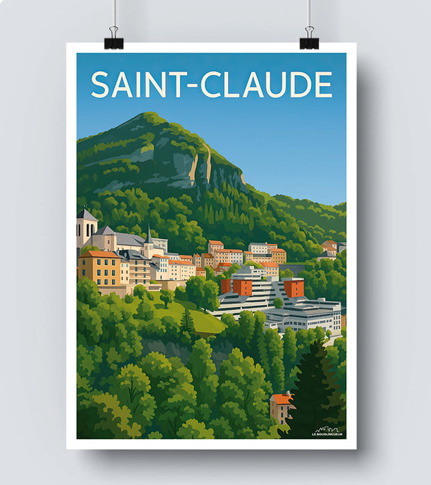 Affiche Saint Claude