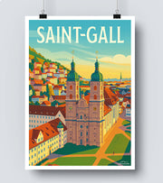 Affiche Saint Gall
