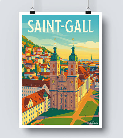 Affiche Saint Gall