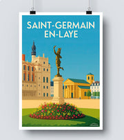 Affiche Saint Germain en Laye