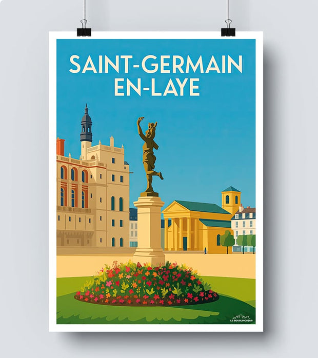 Affiche Saint Germain en Laye