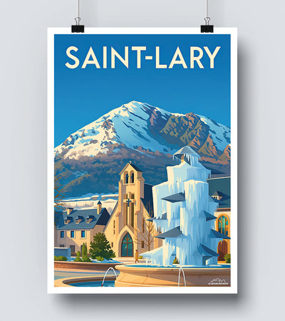 Affiche Saint Lary