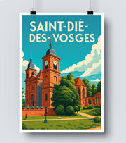 Affiche Saint die des Vosges