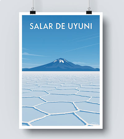 Affiche Salar d Uyuni