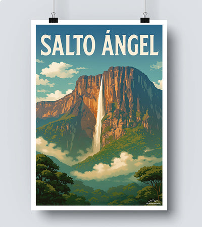 Affiche Salto Angel