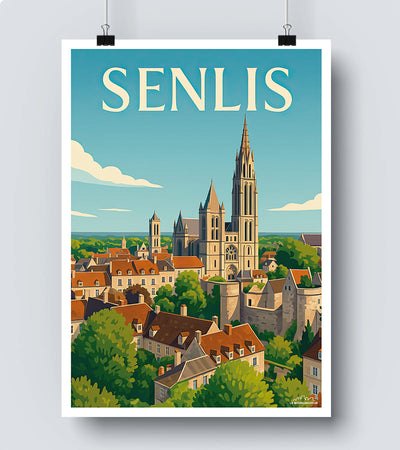 Affiche Senlis 