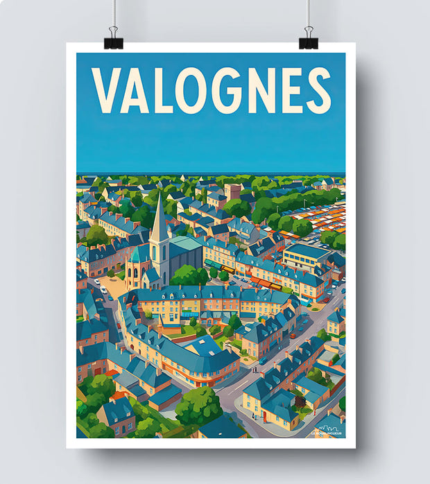 Affiche Valognes