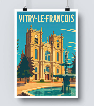 Affiche Vitry le François