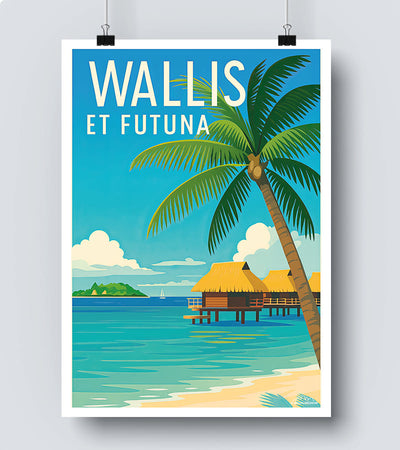 Affiche Wallis et Futuma