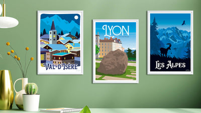 Affiche Auvergne Rhône-Alpes