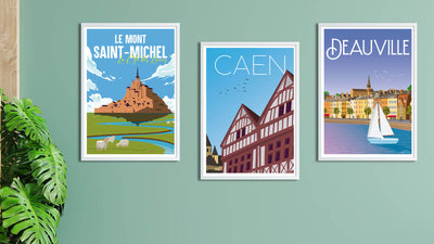 Affiche Normandie