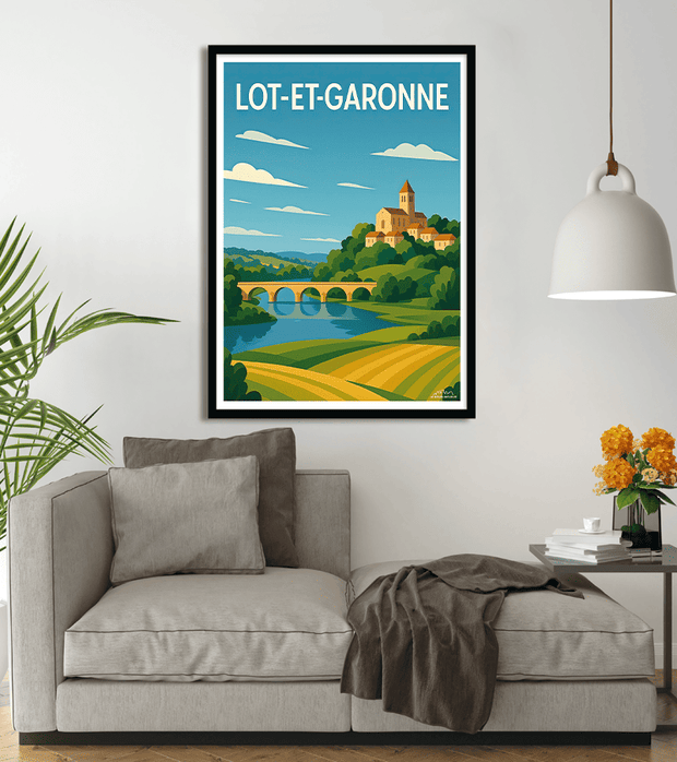poster Lot et Garonne