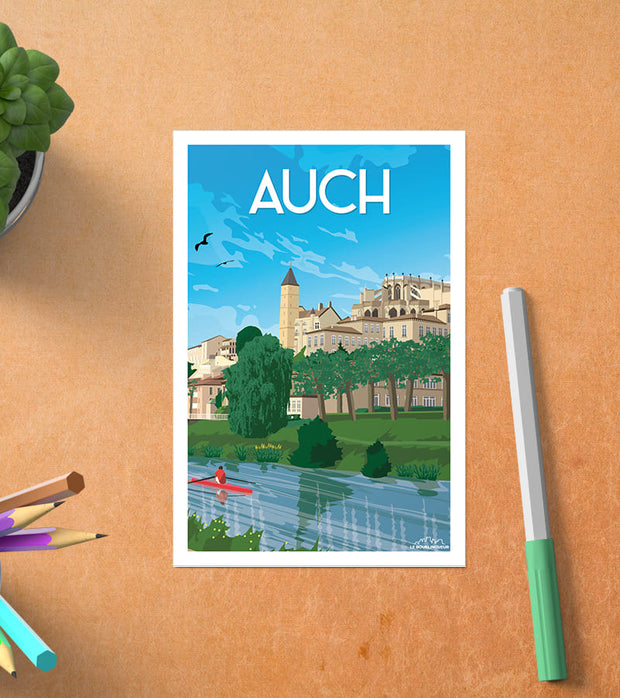 Carte postale Auch