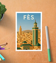 Carte postale Fes