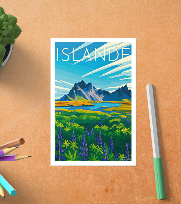 Carte Postale paysage d Islande