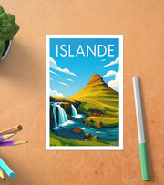 Carte Postale Islande
