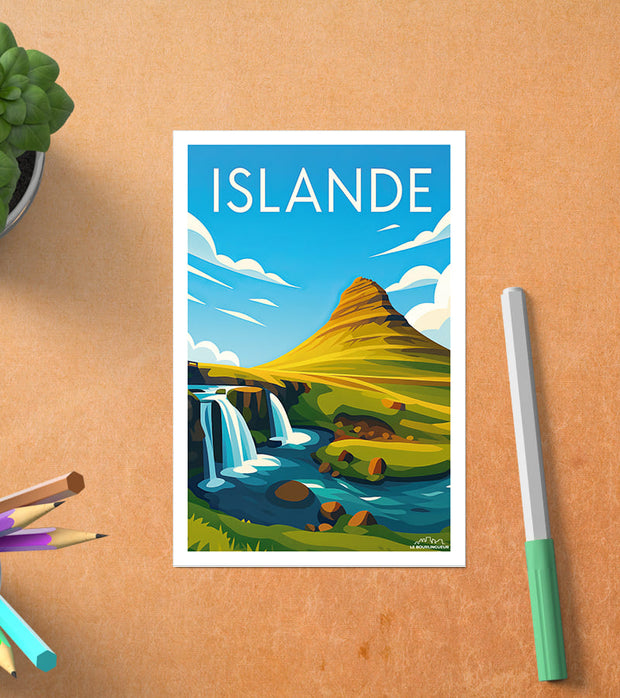 Carte Postale Islande