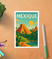 Carte Postale Mexique