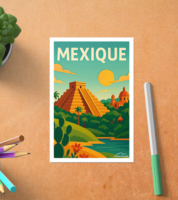 Carte Postale Mexique