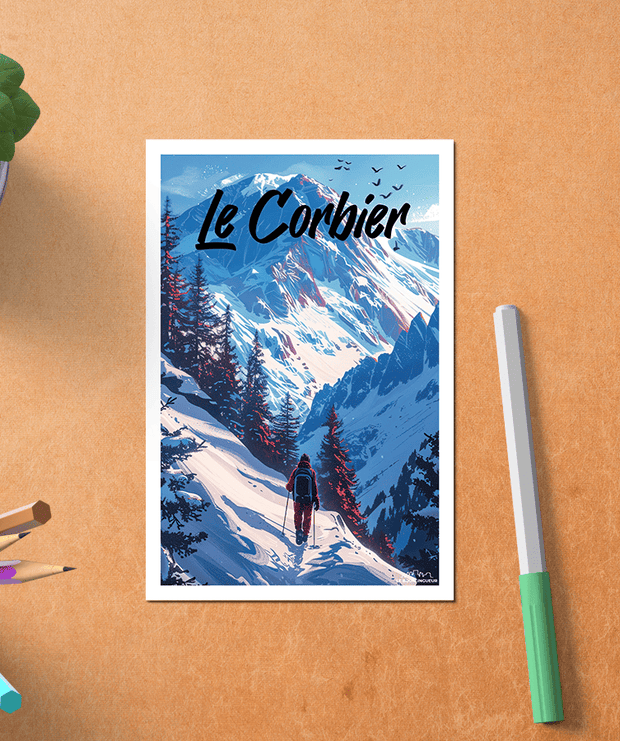 Carte postale Le Corbier