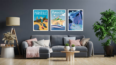 Affiche Marseille