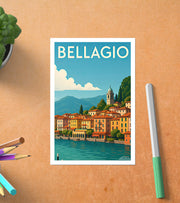 Carte Postale Bellagio