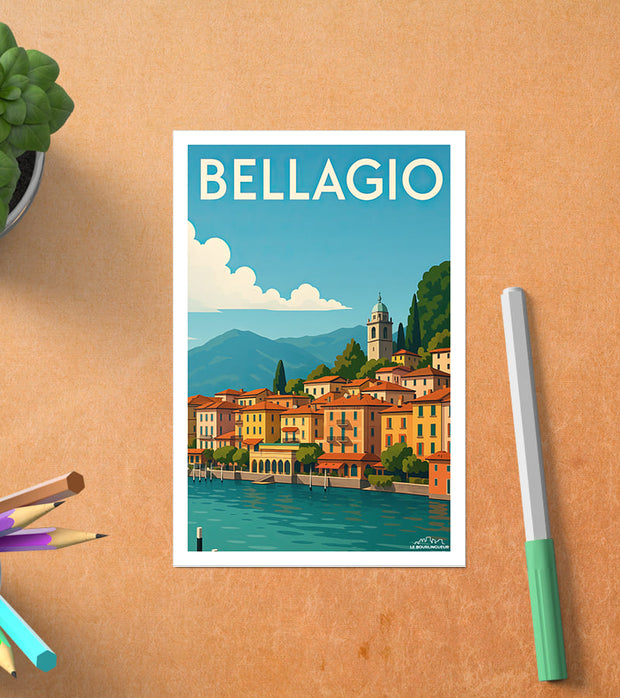 Carte Postale Bellagio