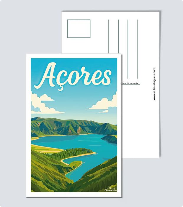 Carte Postale Les Açores