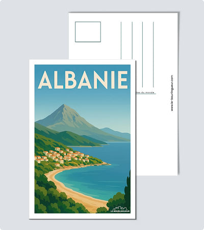 Carte Postale Albanie